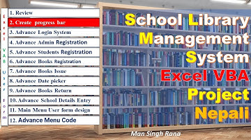 SLMS -2 Creat  progress bar excel userform in vba-Nepali, Man Singh Rana
