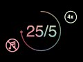 Pastel Dark Mode 25 Minute Timer Pomodoro Technique 4 X 25 Min Study Timer 