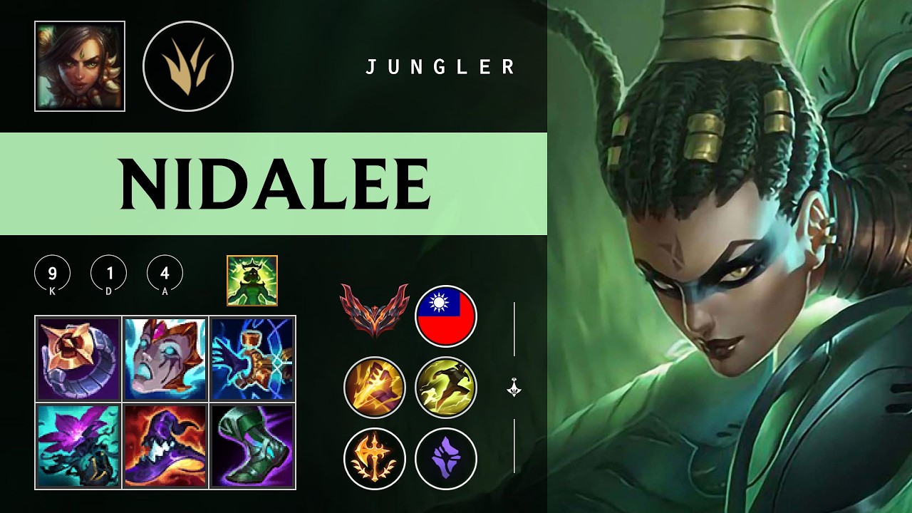 Nidalee Jungle vs Hecarim - TW Grandmaster Patch 26.03