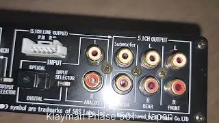 Klayman Phase-501, Trusurround Wow-Processor, Srs Cs Automotive Japan Limited Edition Amplifier