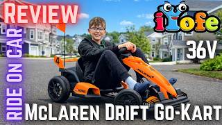 iYofe McLaren Drift Go-Kart 36v 24V  and 48V - Review with Bernardo and Anthony