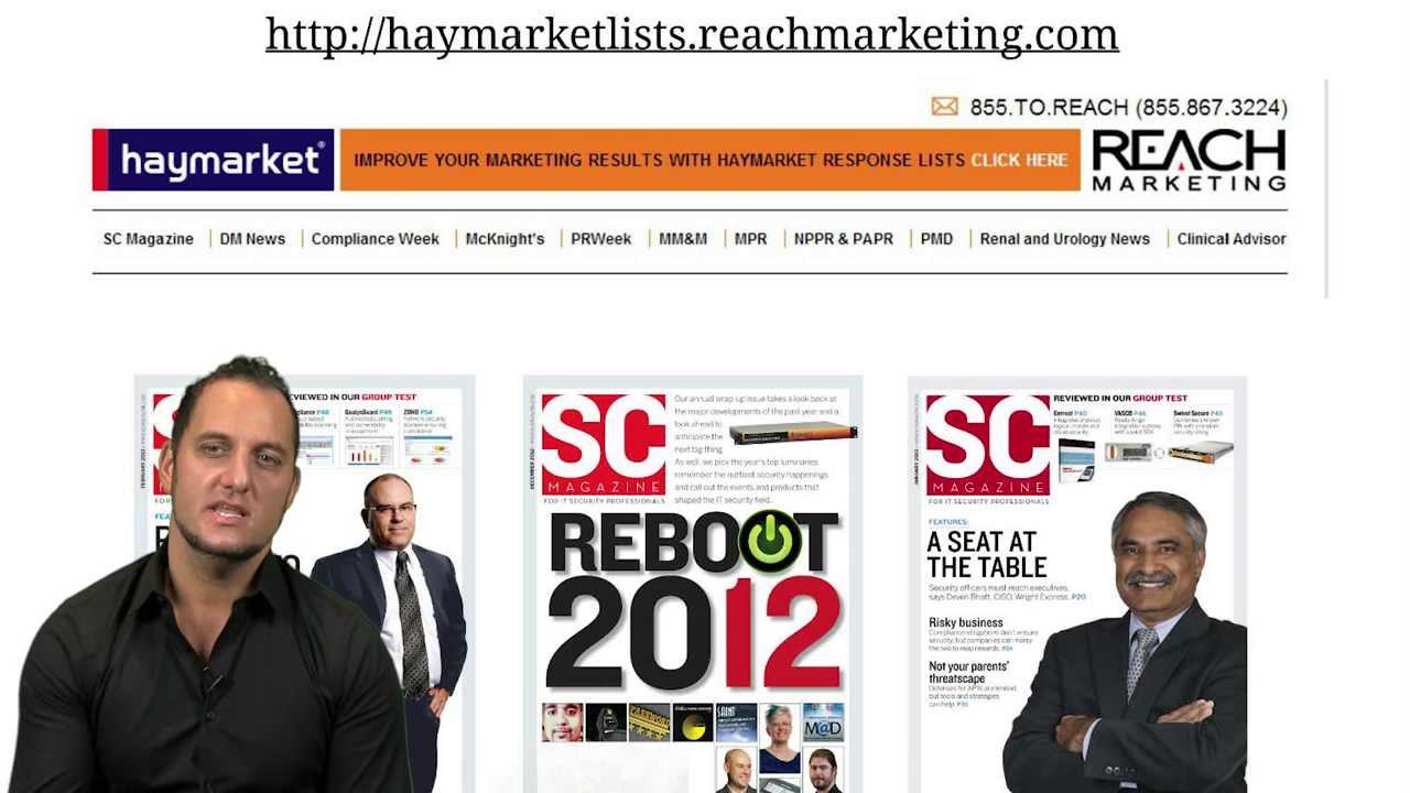 SC Magazine Subscribers Business Mailing List