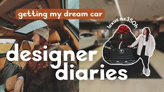 graphic designer diaries (vlog) | getting my dream hybrid car