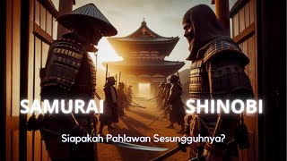 SAMURAI VS NINJA!! SEJARAH 2 JAGOAN JEPANG YANG SANGAT BERBEDA PRINSIP