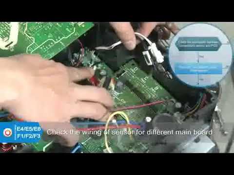 inverter AC Error Code E4, E5, E6, F1, F2, F3 Error Code