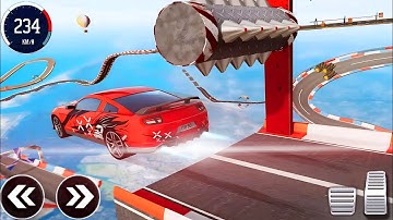 Gt Mega Ramp Stunt Car Game 2023 Android iOS Gameplay