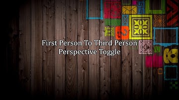 Unreal Engine 4 - First Person To Third Person Perspective Toggle