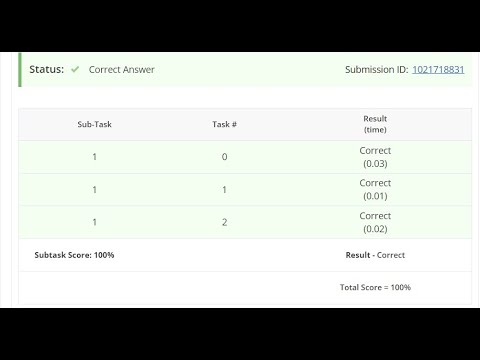 Light The Bulb CodeChef Solution
