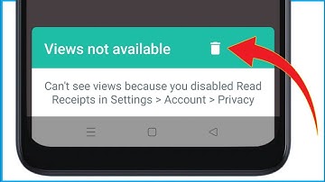 Whatsapp Status " Views Not Available " | Whatsapp Status Views Not Showing Problem