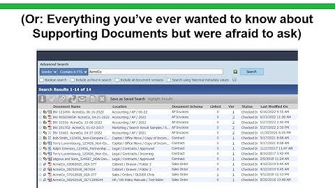 FileHold Workflow 3: Legal Holds & Supporting Documents