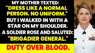 Family Erased Me from My Sister's Wedding — Until a Soldier Stood and Saluted: General