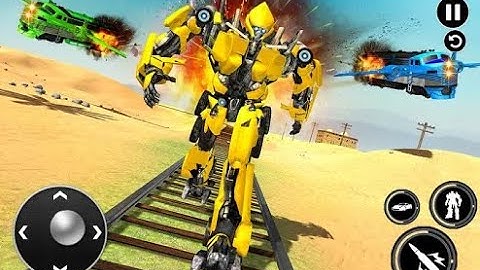 Grand Train Robot Transformation | New Rescue City Train Robot Android GamePlay | By Game Crazy