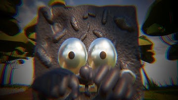 PAINTING SPONGEBOB METAL | Hello Neighbor Mod