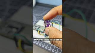How This Tiny Sensor Knows Your Altitude! 🤯 #bmp280 #esp32 #arduino #engineering #electronics
