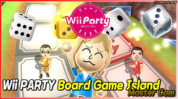 Wii Party - Board Game Island (Master com) Sandra vs Pablo vs Pierre vs Asami | AlexGamingTV