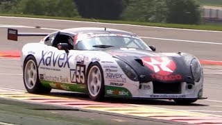 TVR Tuscan T400R - Sounds & Action at the Spa Classic 2018!