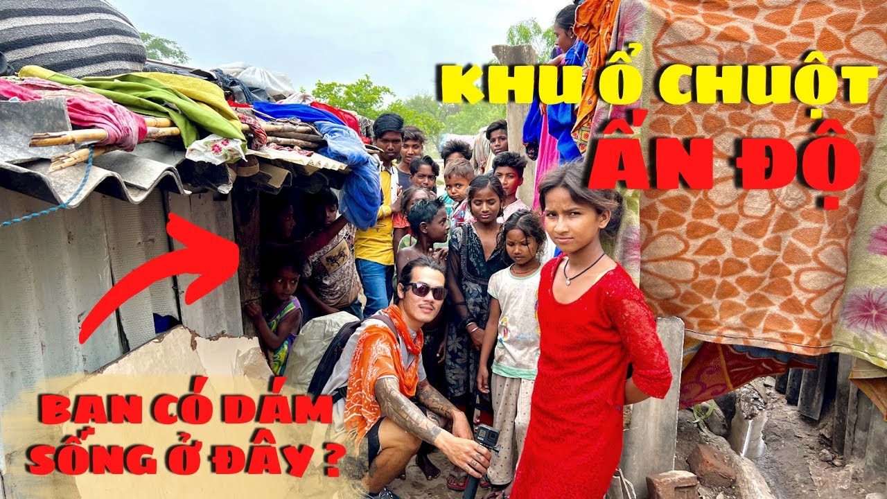 Sự thật t.à.n k.h.ó.c | Cuộc sống của tầng lớp thấp nhất ở Ấn Độ | Khu ổ chuột