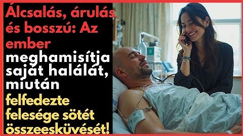 A férfi meghamisítja a saját halálát, miután felfedezte felesége szörnyű tervét!
