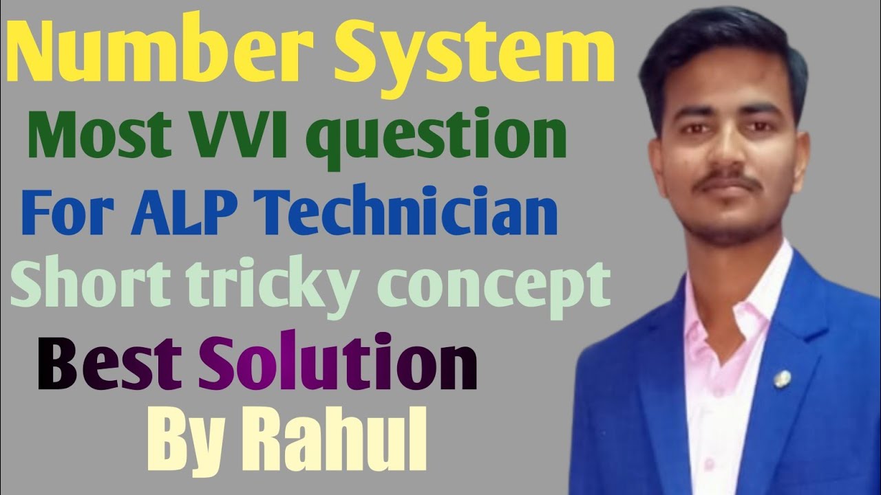 Reccuring Number system most vvi question by Rahul - YouTube