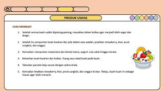 PRESENTASI PROPOSAL PENGANTAR KEWIRAUSAHAAN SALAD BUAH