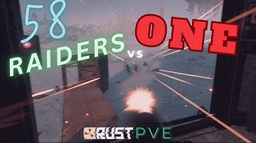 Cinematic Rust Movie PvE (HARD AI ONLINE RAIDS)