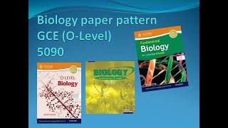 Biology 5090 (O-level) paper pattern