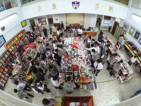 20161130正心圖書館小書展。