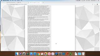 Screencast on 10 Things I Learned About Teaching Online