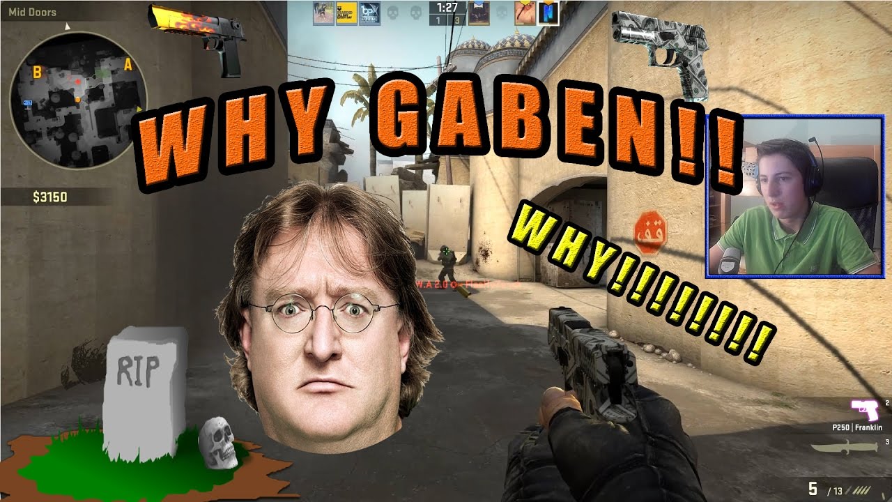 Zasto mi to radis Gaben-e!? - CS:GO Competitive #3 - YouTube