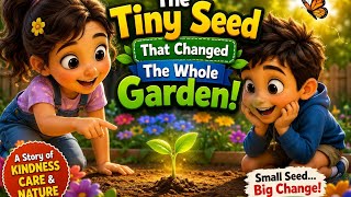 The Tiny Seed That Changed the Whole Garden! 🌱💚 | A Story of Kindness