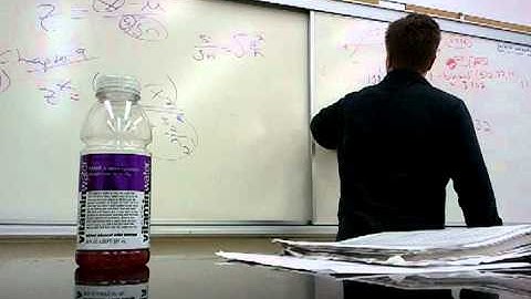 Math 160 May 9th FULL Lecture