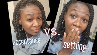 Acceptance vs. Settling 😌