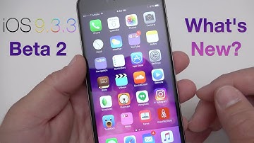 iOS 9.3.3 Beta 2 - What
