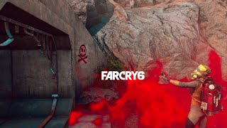 FARCRY6 HOW TO BLOW UP ANTI-AIRCRAFT SITE GAMMA CANNON | 4K