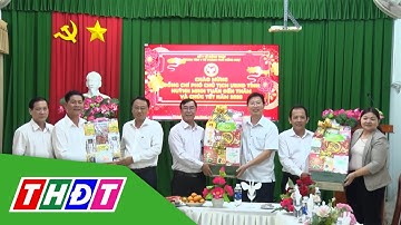 Lãnh đạo UBND tỉnh Đồng Tháp thăm, chúc Tết tại TP. Hồng Ngự | THDT