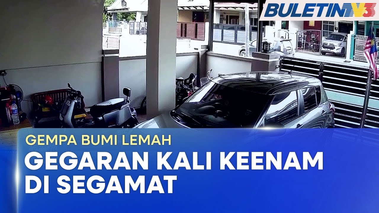 GEMPA BUMI LEMAH | Gegaran Kali Keenam Di Sekitar Segamat