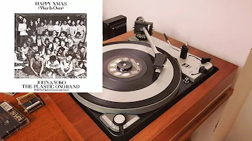 Happy Xmas (War is Over) - John Lennon (1971) 45 Single Vinyl Rip (Merry Christmas)