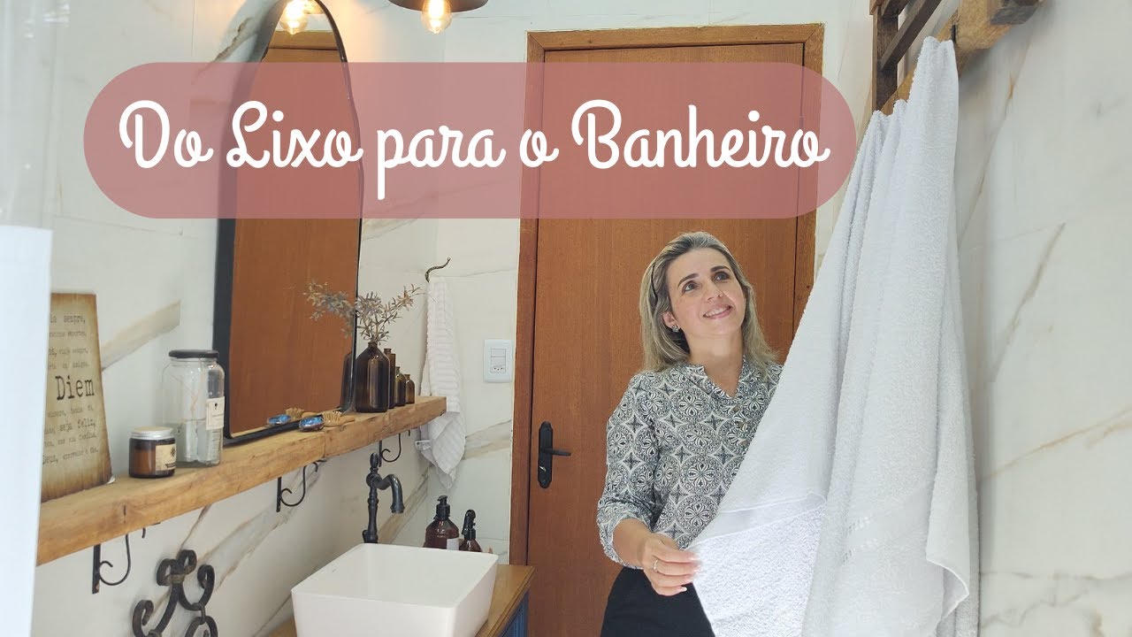 EU AMEI💕Achei no Lixo e Virou Ítem de Decoração Única para o Banheiro🛁+ Mousse e Geleia de Acerola🍒🍮
