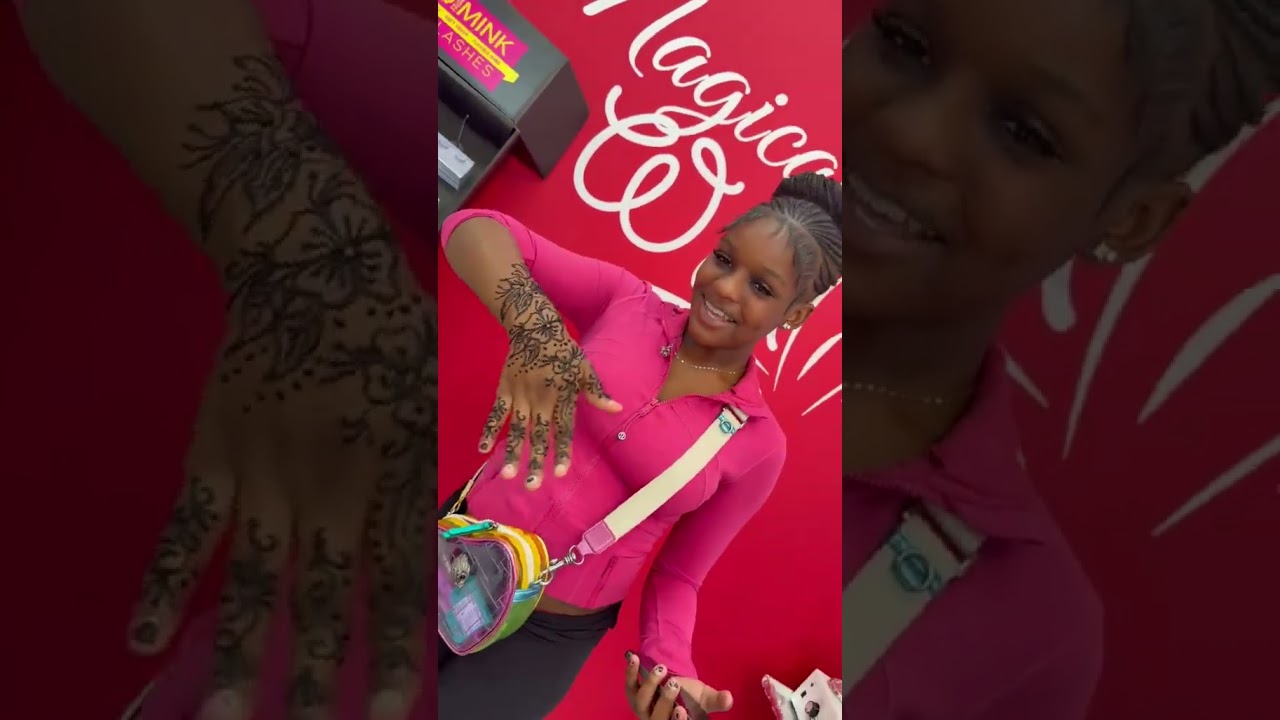 Henna Tattoo Design in Atlanta — Magical Waxing® #Shorts