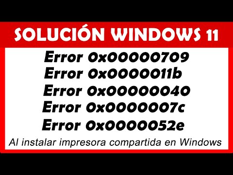 Cómo solucionar los problemas de conexión de impresoras en red en Windows 11 22H2 - Video