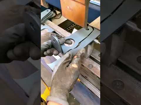 Video: Manual plate bender for industrial production. How to make a sheet bender with your own hands