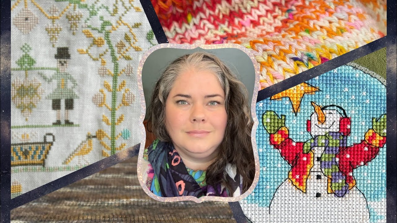 Flosstube #1 (2026) - С возвращением! Вышивка крестом, вязание и другие виды рукоделия!