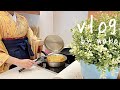 【vlog】リゾット作り。何でもない日に着物を着たい主婦の料理