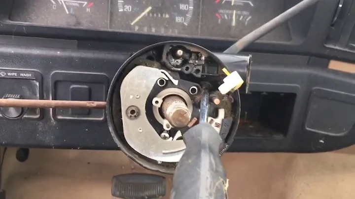 1980-91 F Series ignition switch removal