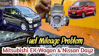 Mitsubishi EK Wagon & Nissan Dayz Fuel Average problem|How to solve it|#alsharifauto