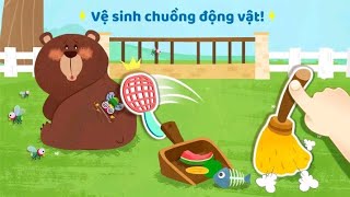 Chăm Sóc Các Loài Động Vật - Vệ Sinh Chuồng Cho Động Vật - Game Hay Nhất 2020 | BabyBus screenshot 2