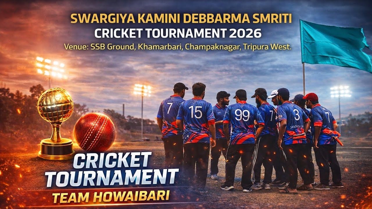 Local Cricket tournament || Howaibari Kuki Basti, Tripura .