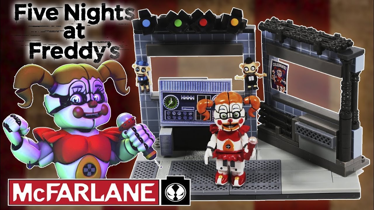 McFarlane Toys Five Nights at Freddy's Sister Location Circus Control,  Construction Set (MCF12695) for sale online