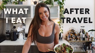 What I eat in a week after travel | get back into a routine with me VLOG