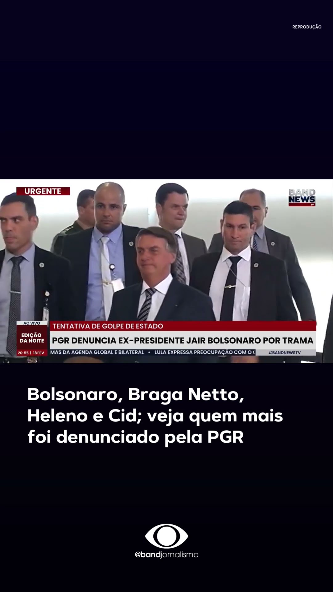 Braga Netto, Heleno e Cid; veja quem mais foi denunciado pela PGR #shorts